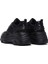 Kadın Siyah Bağcıklı Kalın Tabanlı Sneaker 25AFE220014 5