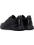 Erkek Siyah Bağcıklı Deri Casual Sneaker 25WFD642114 5