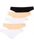 Lisanslı %47 Modal %47 Pamuk Tanga String Renkli 5'li Özel Kutulu Paket / Siyah - Beyaz - Ten 1