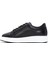 Erkek Siyah Bağcıklı Deri Sneaker 25WFD640718 2