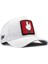 V1 Baseball Parmak - 1 Kod Logolu Unisex Beyaz Şapka 1