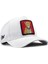 V1 Baseball Leopar - 1ks Kod Logolu Unisex Beyaz Şapka 1