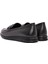 Kadın Siyah Toka Detaylı Deri Comfort Loafer 25AFD150418 5
