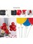 2 Adet Ayaklı Balon Standı 7 Çubuklu 2 Li Set ( Balon Hariçtir. ) 6