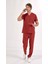 Yanık Turuncu U-Flex Likralı Scrubs Takım 1