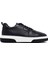 Erkek Lacivert Bağcıklı Kalın Tabanlı Deri Sneaker 25WFD6408FT 1