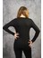 Bisiklet Yaka Uzun Kollu Penye Body 3