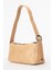 Diana Ayarlanabilir Kemerli Omuz Çantası Gerçek Deri Bej 2