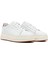Erkek Beyaz Bağcıklı Kalın Tabanlı Deri Sneaker 25WFD611618 3