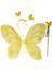 Kelebek Kanat Seti Sarı Renk (4887) 2