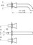 Liquid A42689 Ankastre Uzun Lavabo Bataryası Krom 3