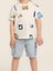 Erkek Bebek Pamuklu Desenli T-Shirt 5