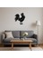 Tavuk Figürlü Mdf Dekoratif Tablo - LORCE6639-1178 4
