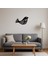 Süs Kuşu Motifli Dekoratif Tablo - LORCE5731-4835 4