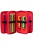 Araba Desenli Pvc Üç Bölmeli Erkek Çocuk Organizer Kalemlik Kalem Kutusu -CP7002 4