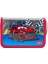 Araba Desenli Pvc Üç Bölmeli Erkek Çocuk Organizer Kalemlik Kalem Kutusu -CP7002 5