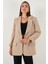 Relaxed Fit Mono Yaka Cepli Blazer Ceket Bayan Ceket 611BC00132 3