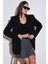 Relaxed Fit Mono Yaka Cepli Blazer Ceket Bayan Ceket 611BC00132 1