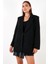 Relaxed Fit Mono Yaka Cepli Blazer Ceket Bayan Ceket 611BC00132 4