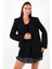 Relaxed Fit Mono Yaka Cepli Blazer Ceket Bayan Ceket 611BC00132 5