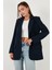 Relaxed Fit Mono Yaka Cepli Blazer Ceket Bayan Ceket 611BC00132 4