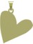 14 Ayar Altın Kalp Kolye Ucu 0.3 Gr, KC17629 Kodlu 3
