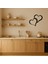 Sevgiyi Simgeleyen Mdf Kalp Duvar Tablosu - LORCE6679-3047 2