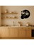 Düşünen Gözlüklü Emoji Mdf Dekoratif Tablo - LORCE5976-4128 2