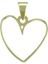 14 Ayar Altın Kalp Kolye Ucu 0.3 Gr, KC17582 Kodlu 3