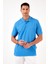 Pamuklu Regular Fit Düğmeli Polo Yaka 5'li Paket T Shirt Erkek T Shirt 5902127S5 4