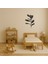 Soyut Yaprak Desenli Mdf Dekoratif Tablo - ALVN6955-2556 3