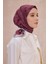 Fresh Twist Eşarp 09 Bordo Karışık Desen 49733 1