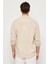 Keten Uzun Kollu Oversize Gömlek 4