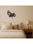 Geometrik Çiçek Desenli Dekoratif Tablo - LORCE2816-8706 1