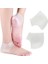 Silikon Topuk Çorabı Beyaz Renk 2