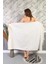 Elmas Desenli Deniz-Havuz-Plaj-Banyo-Sauna-Spa-Hamam Peştemal HAVLU-100X180 Cm-Pamuklu-Gri 2