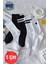 Unisex 5 Çift Premium Kalite Desenli Tenis Soket 1