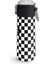 Kids Siyah Beyaz Dama Desenli Pipetli ve Direkt Içim Çelik Termos 500 ml 31877 3
