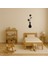 Minimalist Çiçek Desenli Dekoratif Tablo - LORCE3835-8893 3