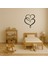 Iki Aşk Kalbi Mdf Dekoratif Tablo - LORCE2960-9048 3