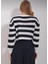 Siyah Çizgili Triko Hırka 5