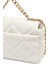 Kadın Krem Uzun Askılı Kapitone Çapraz Çanta 25ABD2709KP 8