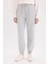 Standart Fit Kalın Jogger Gri Kadın Eşofman Altı S7370AZ/GR256 4