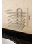Krom Yapışkanlı Diş Fırçalık - Duvar Tipi, Çok Amaçlı Organizer - Paslanmaz Metal - Dş-01 4