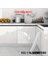 350 Mikron Kendinden Yapışkanlı Mobilya Masa Koruma Folyosu Parlak Şeffaf 122CM x 1metre 1