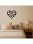 Romantik Kalp Tasarımlı Mdf Tablo - ALVN9790-4279 1