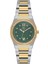 FL21616AWT-D6 Quartz Çelik Altın/gri Yeşil Kadran 27 mm Kadın Kol Saati 1