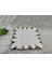 Royking Flora 28 cm Kare Sunum Tabak – Porselen, Çiçek Desenli 2