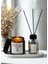 3lü Set Koku Giderici Oda Kokusu Okyanus 50 ml+ Amber Mum(Kokusuz) 100cc + Altlık 1