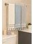 Lora 3’lü Banyo Havlu Seti – 100X150 cm %100 Pamuk, Yumuşak Dokulu,örgü Saçak 2